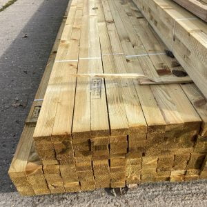Sawn Treated Battens - 25mm x 50mm