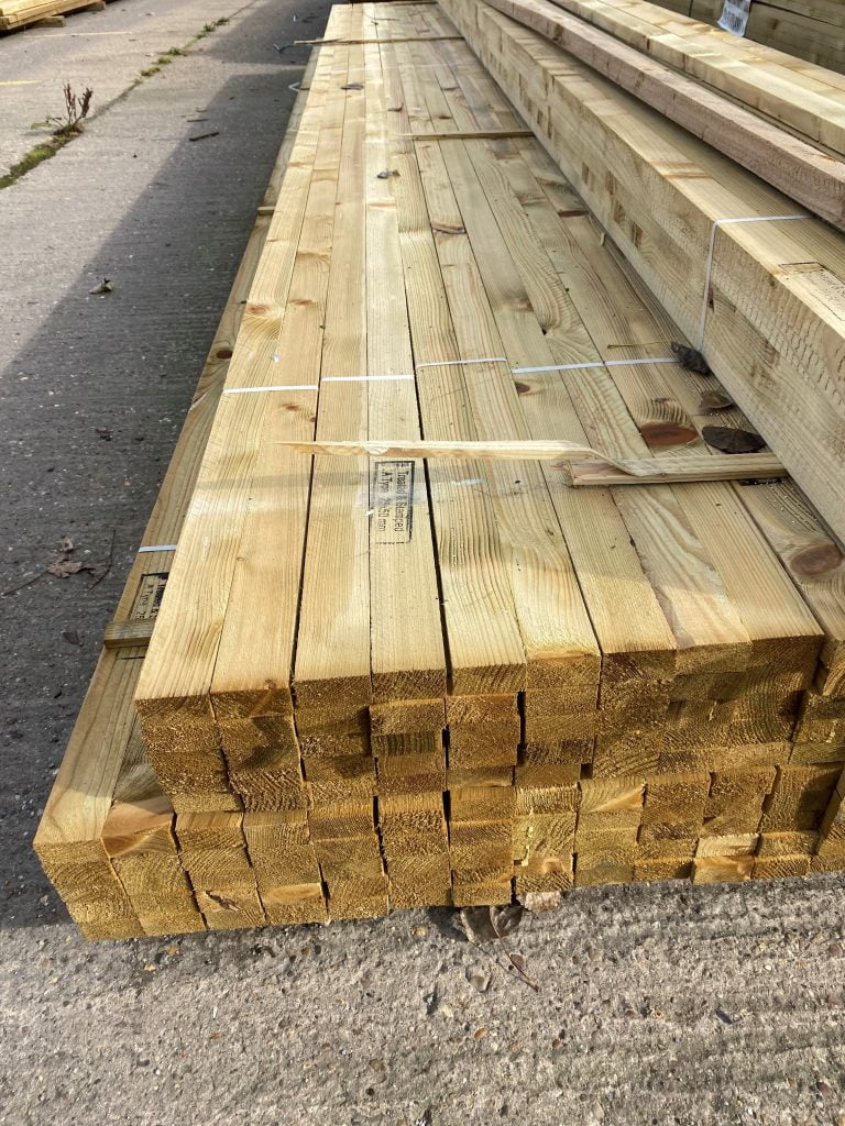 Sawn Treated Battens - 25mm x 50mm