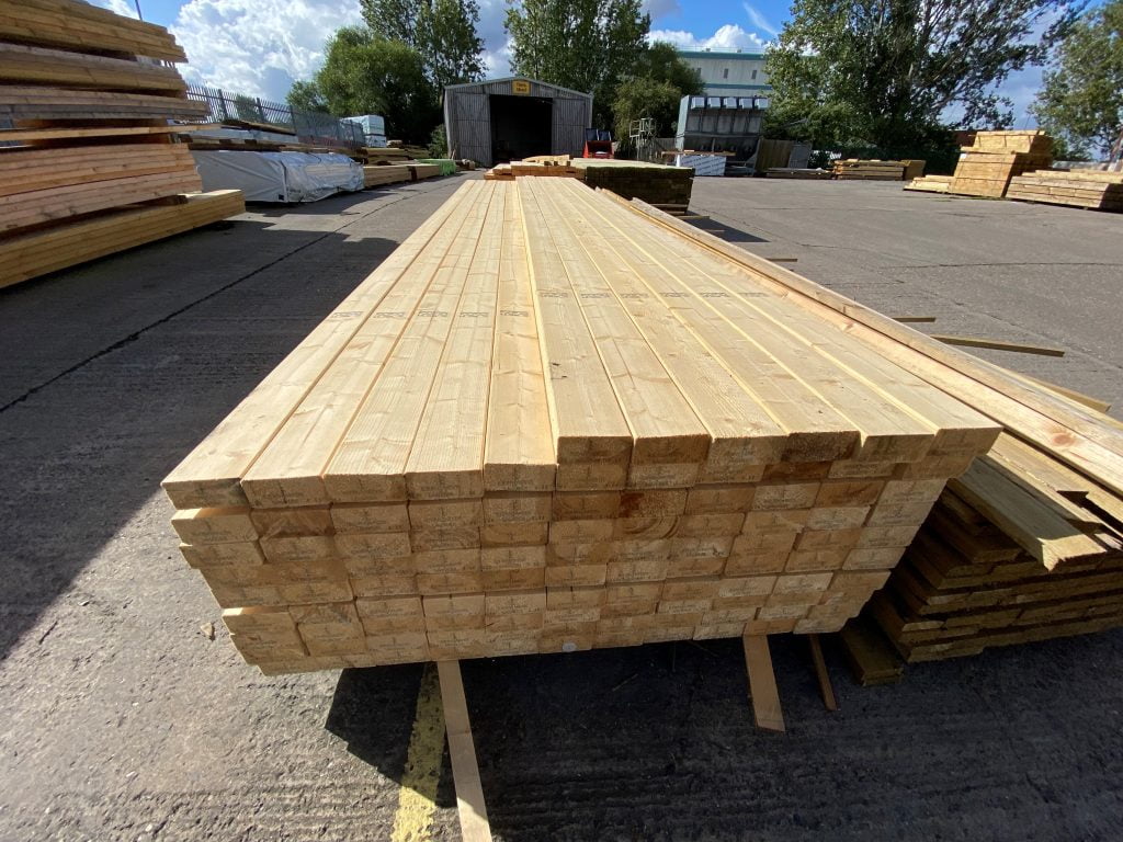 Graded C24 Regularised Timber - 47mm x 150mm | Bennetts Timber