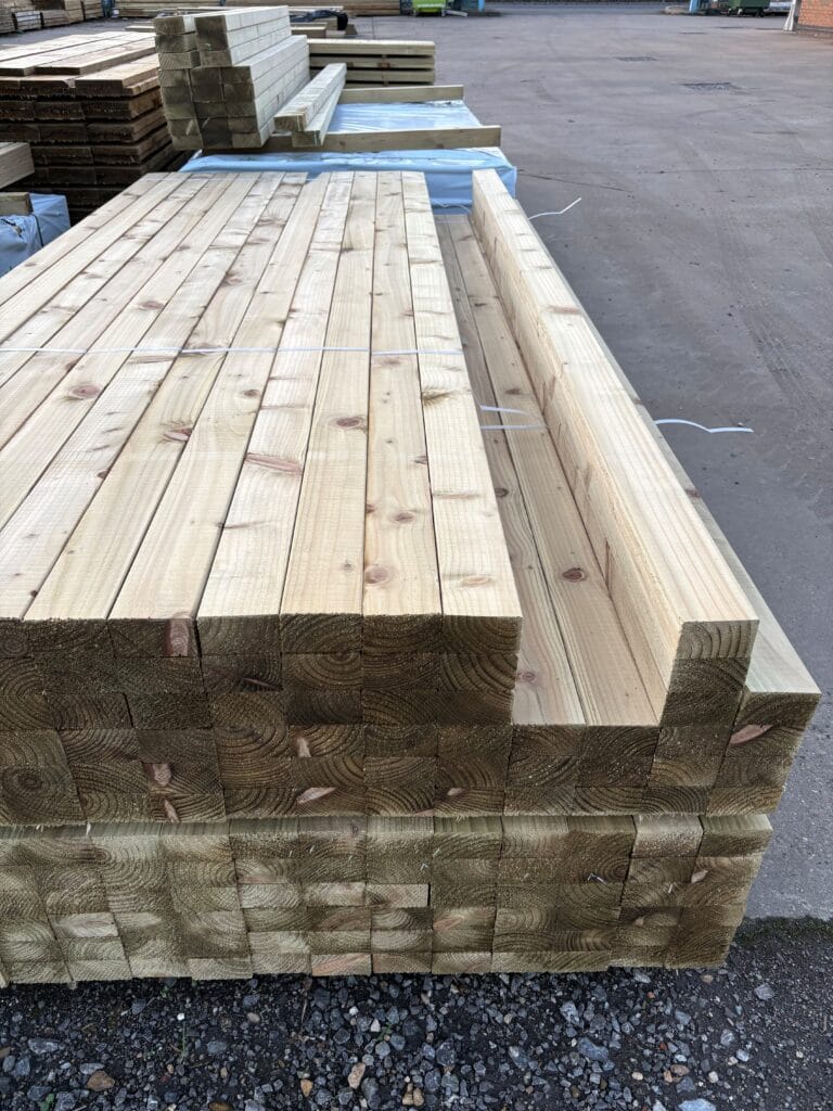 Sawn Treated & Regularised - 47mm x 75mm
