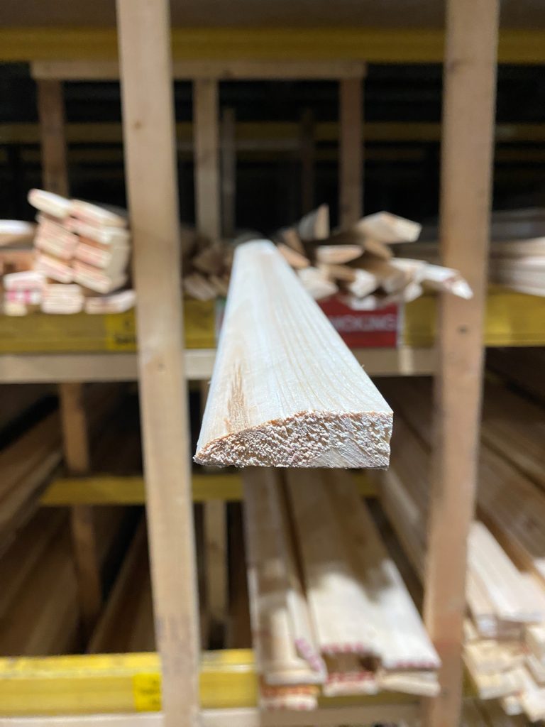 Chamfered & Round Timber Architrave