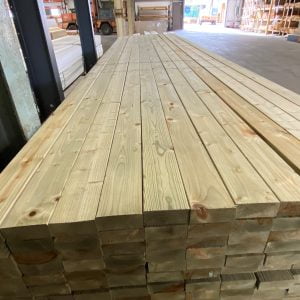 Sawn Treated Rails - 38mm x 88mm