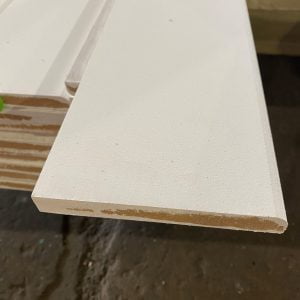 MDF Skirting - Primed Once Round