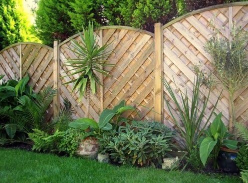 Lincoln Bow Fence Panel - 1830mm x 1800mm