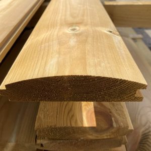 Loglap Cladding - Treated - 38mm x 150mm