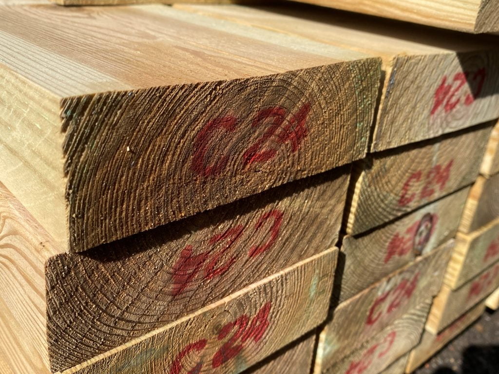 Treated Decking Joist - 47mm x 75mm