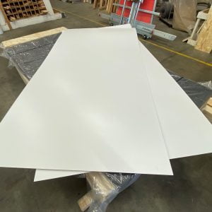 White Faced MDF Sheet - 2440mm x 1220mm x 3mm