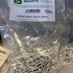 Round Wire Galvanised Nails