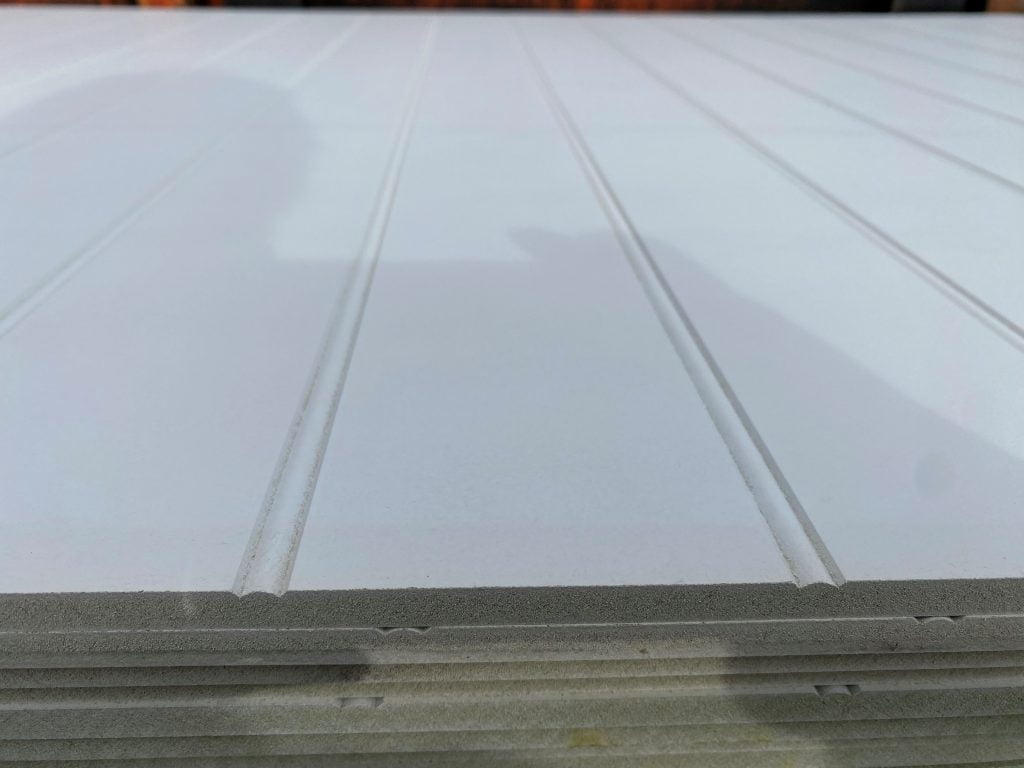 MDF Grooved and Primed Panelling - 2440mm x 1220mm x 9mm