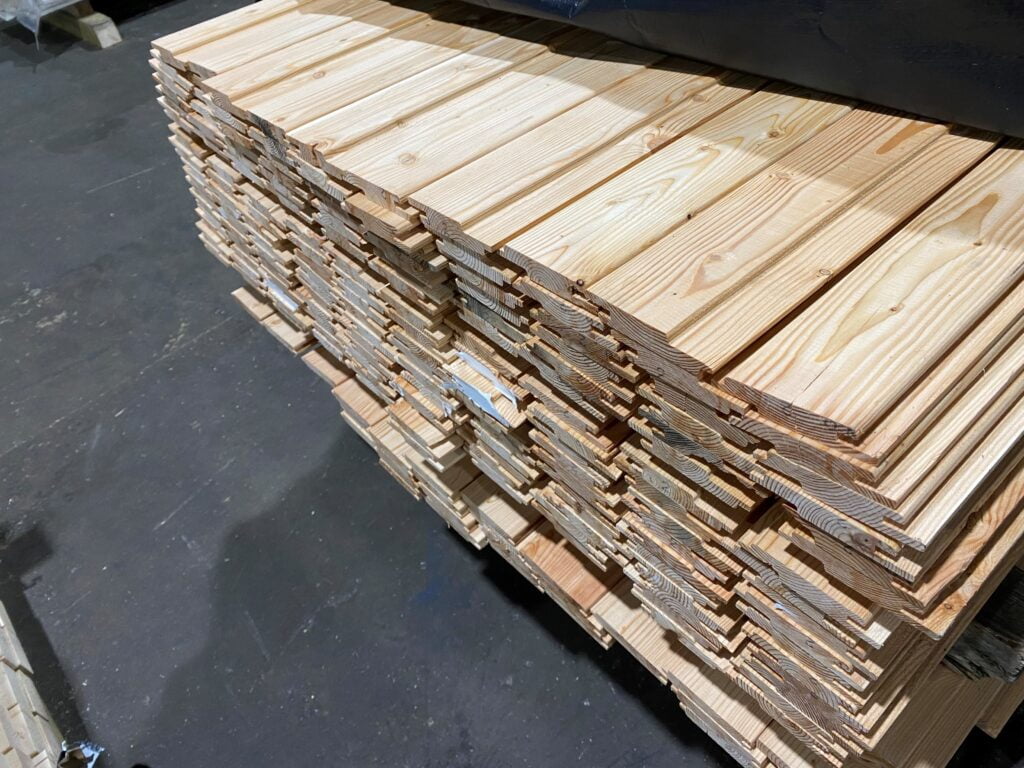 Western Larch Cladding - 20% OFF Special Offer Price