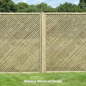 Privacy Lattice Panel Range