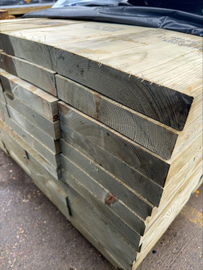 Sawn Treated & Regularised - 47mm x 250mm